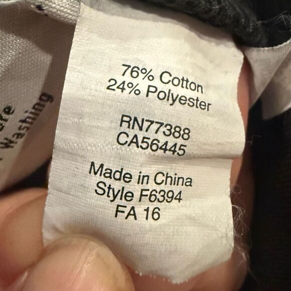 Madewell Cali Demi-Boot Overalls in Black Frost Size XS - Picture 6 of 7